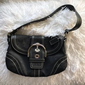 Coach Soho Hobo Signature Jacquard and Leather bag
